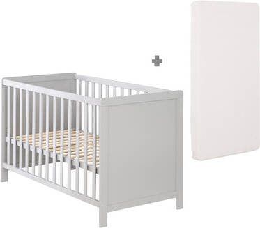 Roba ® Extra bed 60x120 cm universeel, taupe inclusief matras