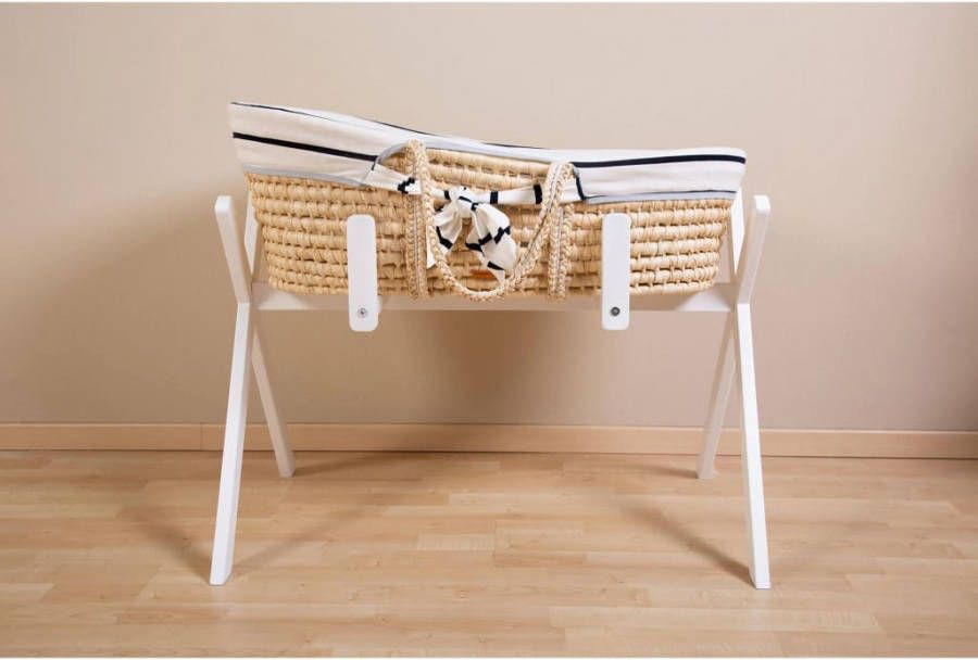 Childhome CHILD HOME Mozaï, ekmand van maï, sblad incl. matras en overtrek Marin