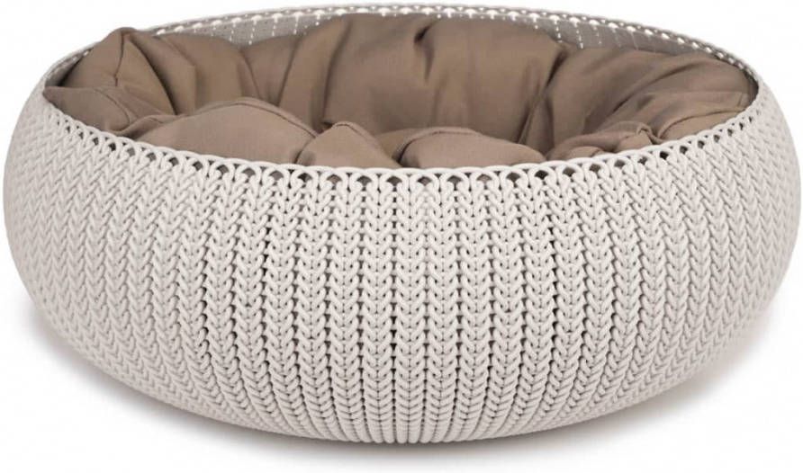 Curver Cozy Pet Bed Kattenmand Crème 50 cm