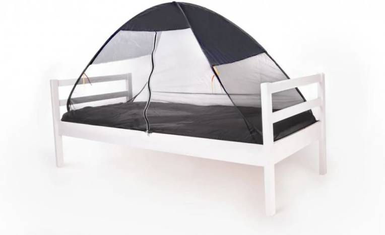 vidaXL Pop up Bedtent/klamboe Grijs 1 persoons