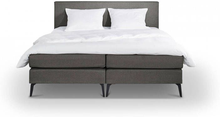 Beter Bed complete boxspring Box cambridge met gestoffeerd matras(140x200 cm )