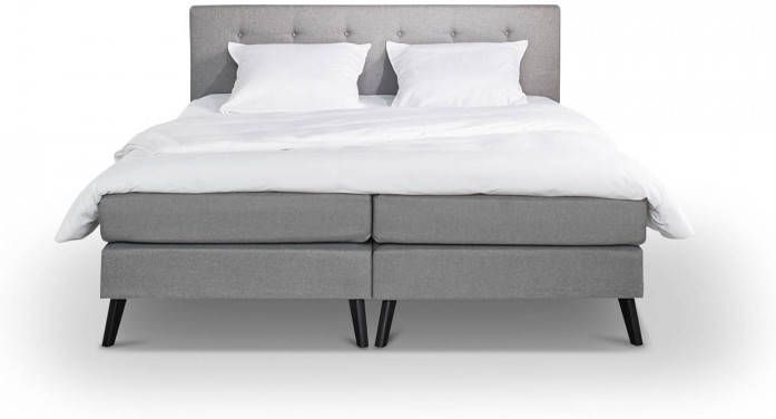Beter Bed complete boxspring Box nottingham met gestoffeerd matras(160x200 cm )