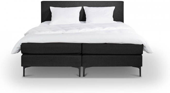 Beter Bed complete boxspring Box oxford met gestoffeerd matras(140x200 cm )