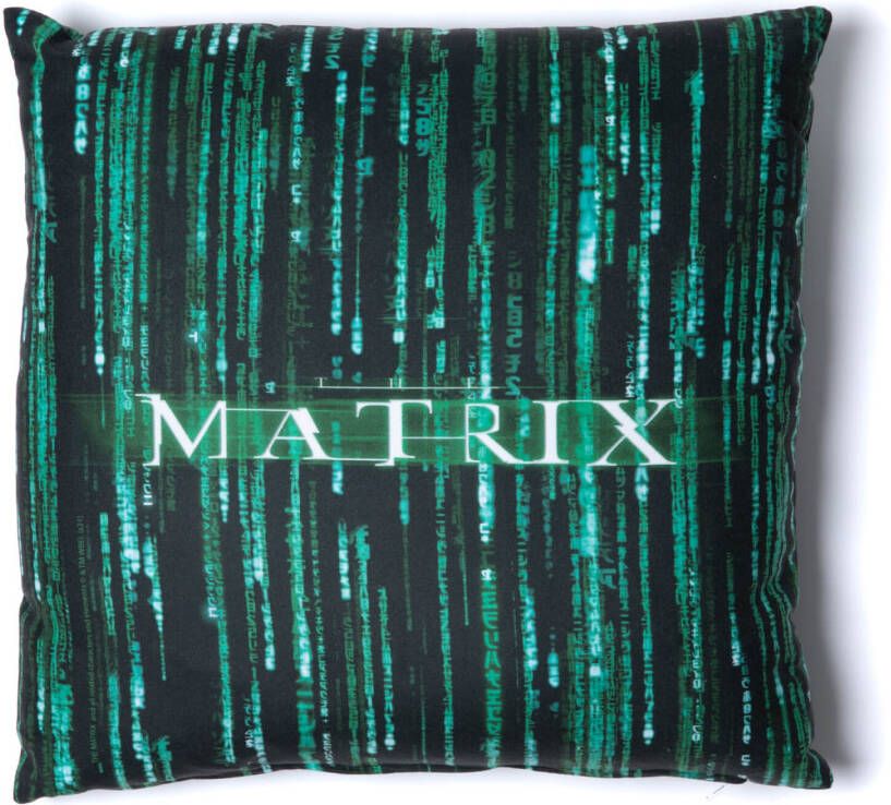 The Matrix Vierkant Kussen 40x40cm Soft Touch