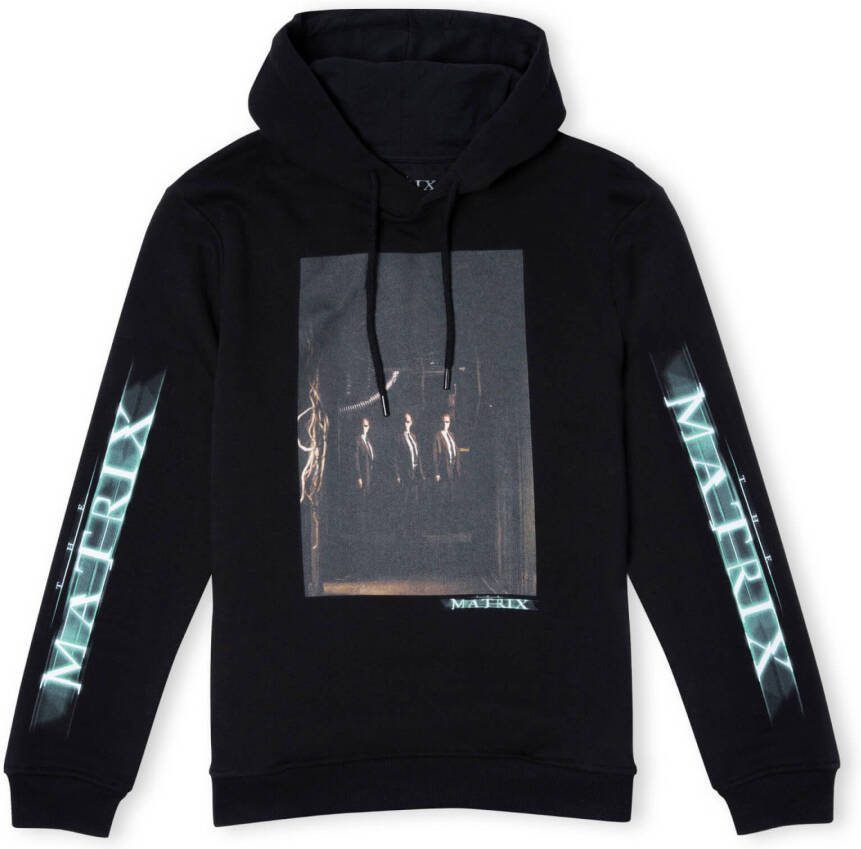 The Matrix Code Hoodie Zwart