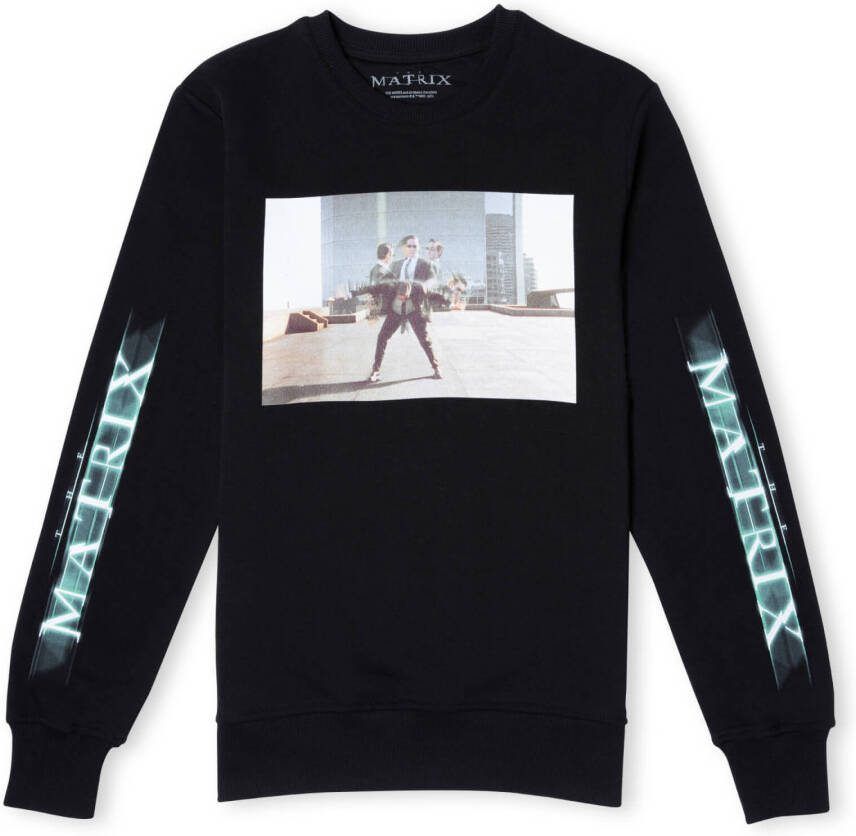 The Matrix Code Sweatshirt Zwart XXL Zwart