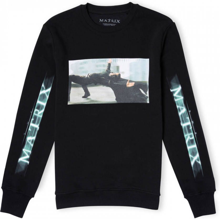 The Matrix Logo Code Sweatshirt Zwart XXL Zwart