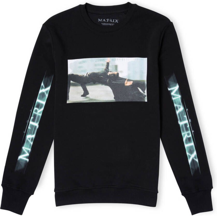 The Matrix Logo Code Sweatshirt Zwart XXL Zwart