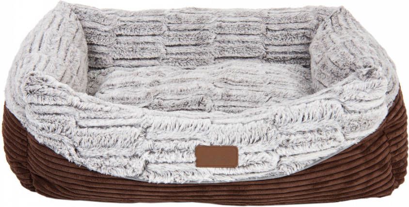 zooplus Exclusive L115 x B70 x H32 cm Hondenmand Hyggelig Bruin